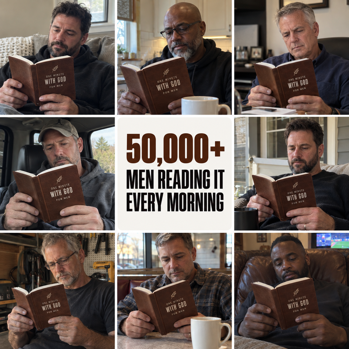 One Minute With God for Men (New Design)